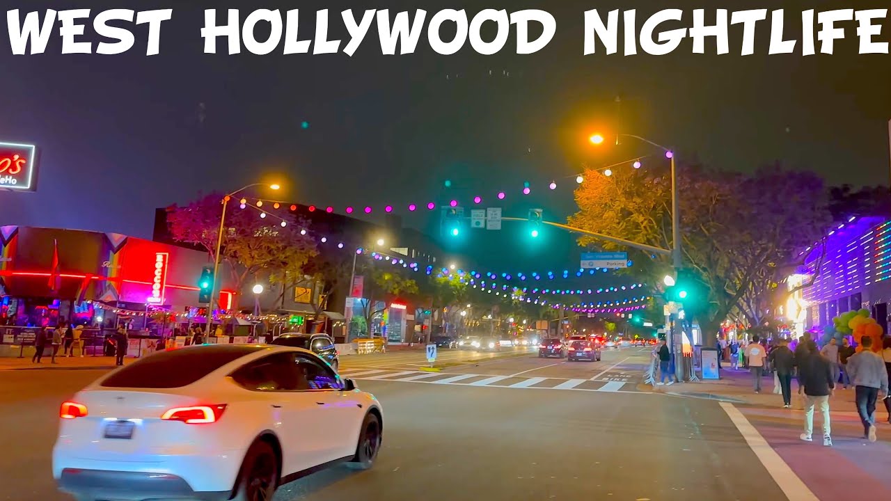 Bar Hopping Around West Hollywood California (West Hollywood Nightlife)