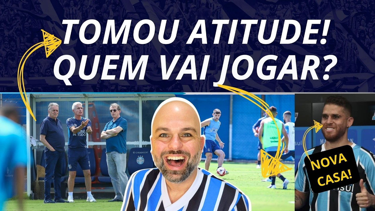 GREMIO TOMA ATITUDE! | VAI MUDAR O TIME? |  CUELLAR: ATÉ 2027 E NOVA CASA? 