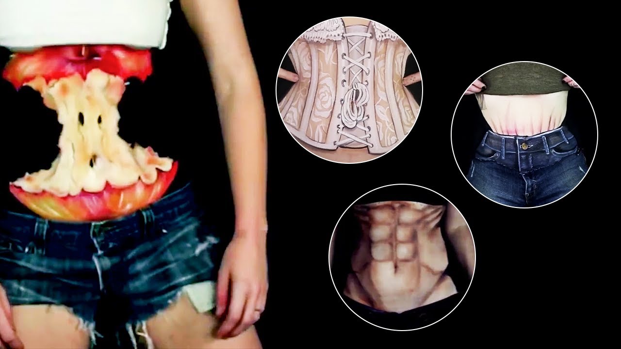 5 UNBELIEVABLE Body Art Transformations! | Body Image Awareness Compilation