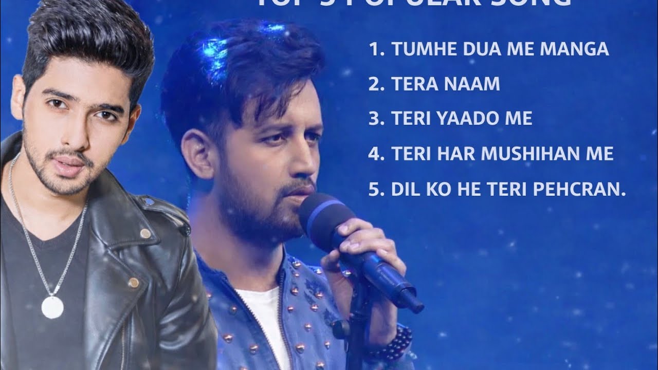 Atif aslam and Armaan Malik songs | top5 songs in 1 video | trending song #trendingsong #music 