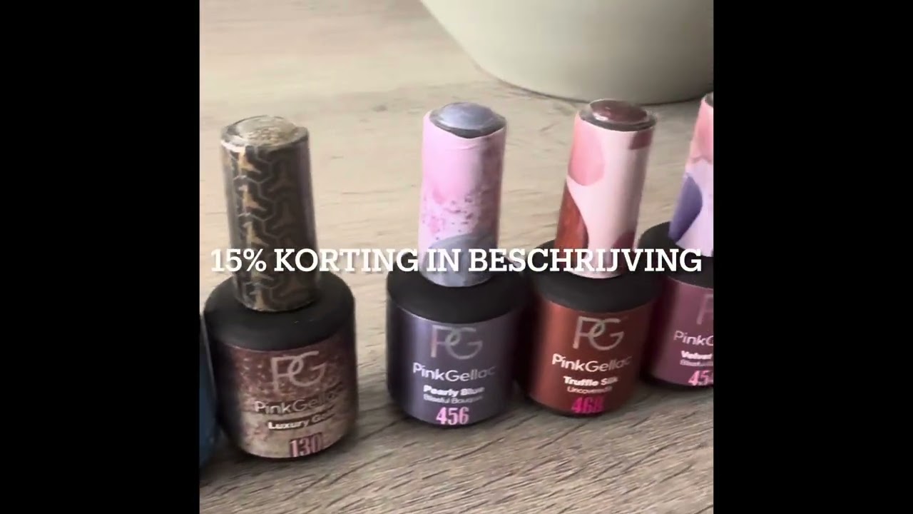 Pink gellac 15 % kortingscode