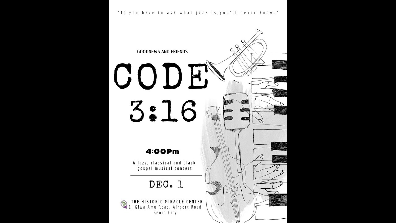 CODE 3:16 -GOODNEWS AND FRIENDS (2024 Edition)