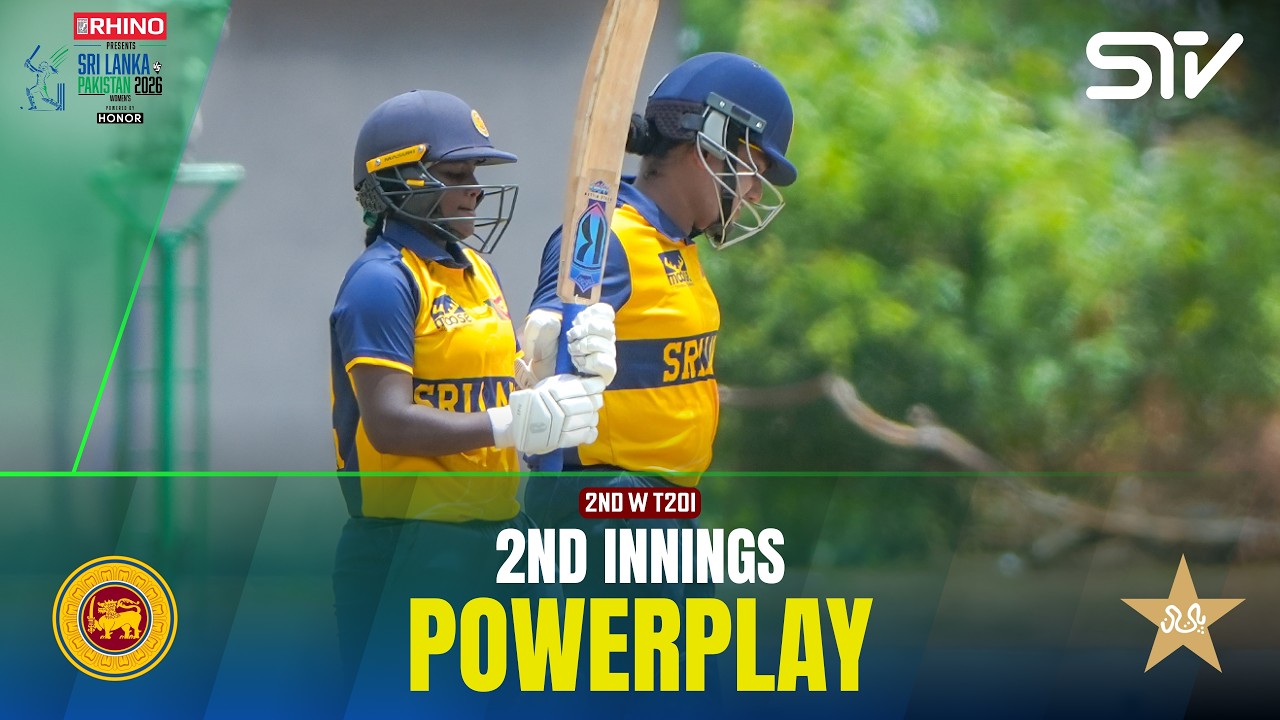 2nd Innings Powerplay | Sri Lanka Women vs Pakistan Women | Match 02 | T20I Series 2026 | M9l1K