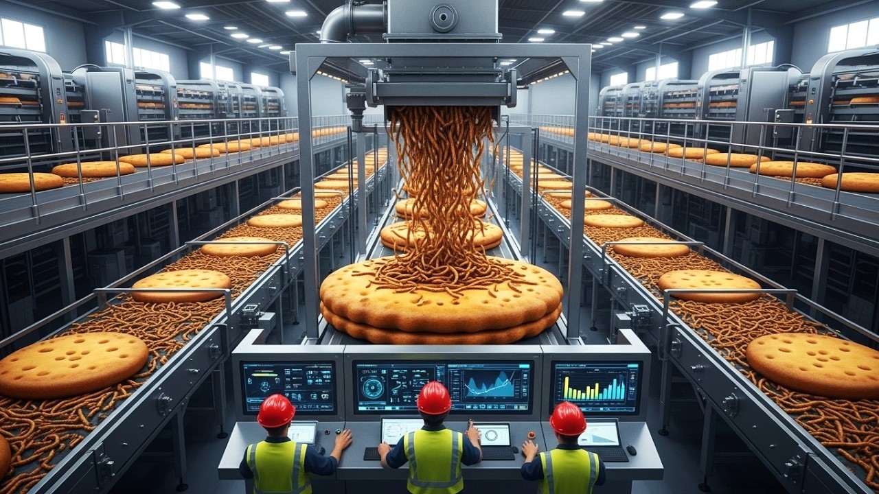Inside a Modern Mealworm Biscuit Factory — The Next Generation of Protein Snacks
