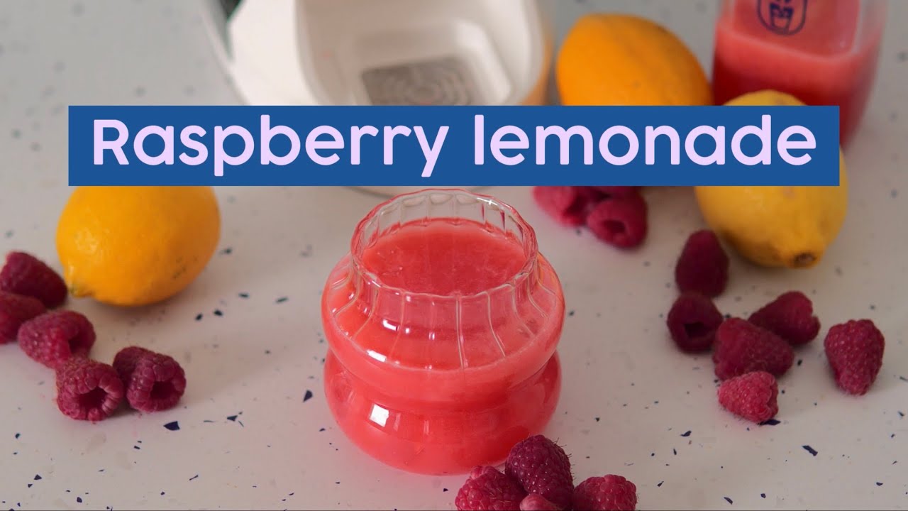 Refreshing Raspberry Lemonade Recipe | How to Make Homemade Summer Sips with a Berry Twist 🍇🍋