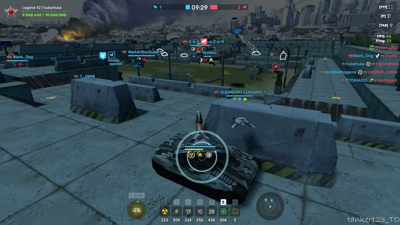 Tanki Online Shaft Legacy Skin Heavy Capacitors Augment and Hornet Legacy Skin gameplay