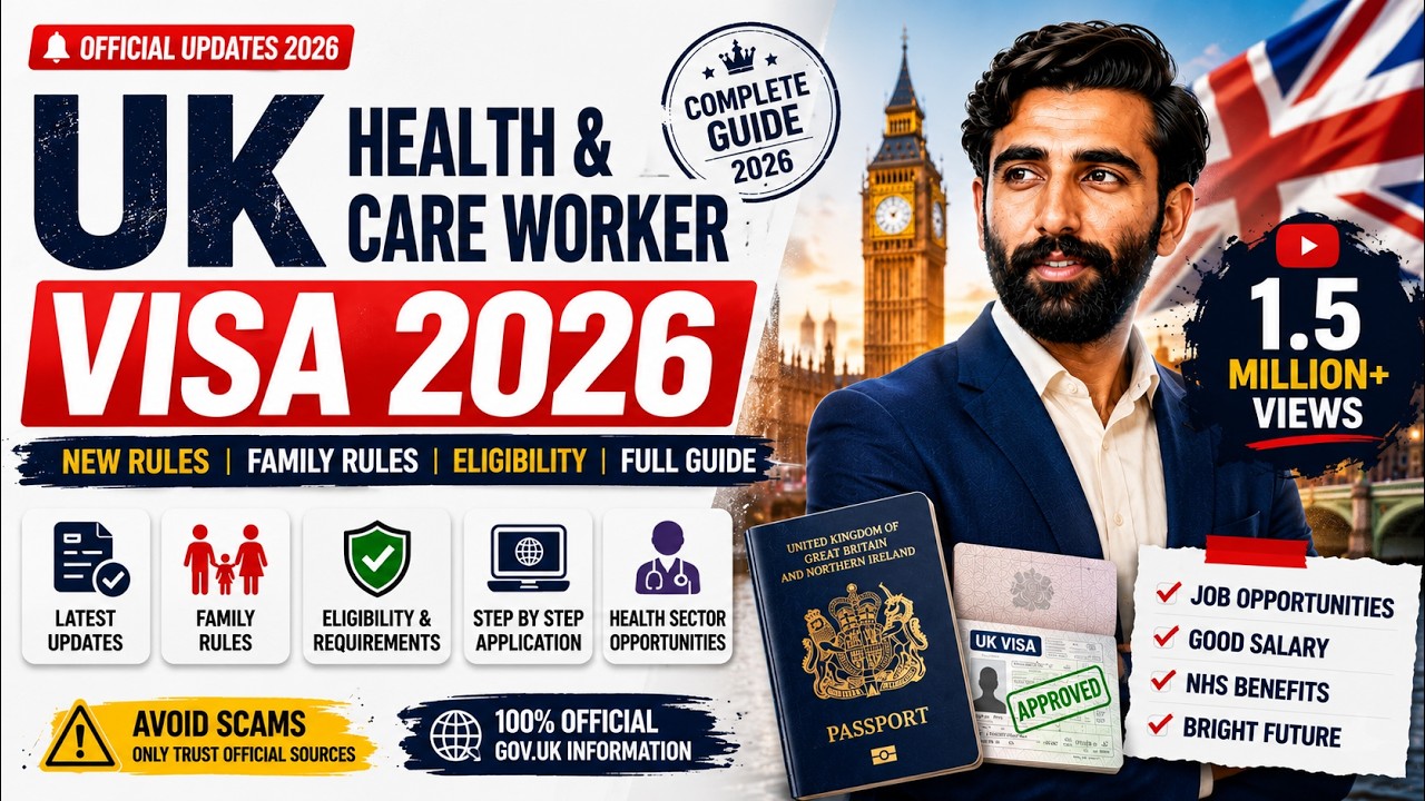 UK Health & Care Worker Visa 2026 | Latest Updates, New Family Rules & Complete Guide | Visa Xplore