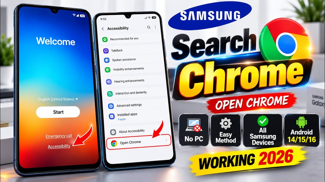🔥 Samsung FRP Bypass 2026 | Android 14/15/16 Latest Patch | FRP Recovery With PC