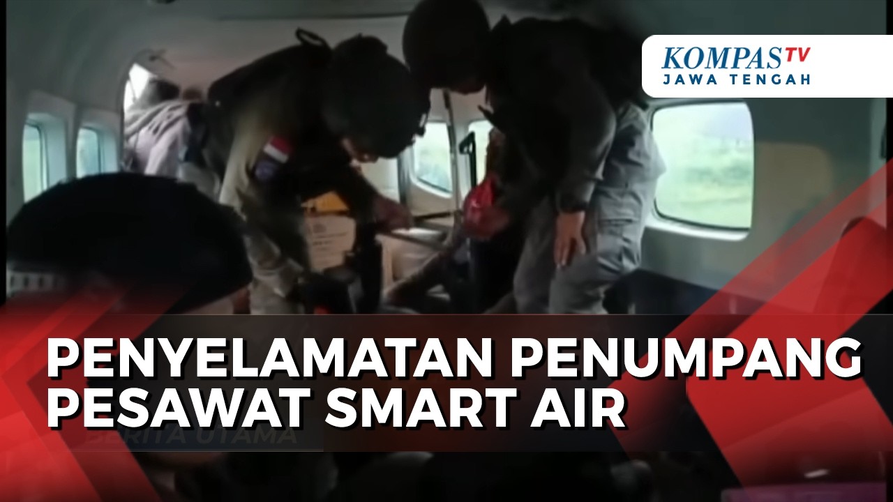 Evakuasi Penumpang Smart Air Diwarnai Rentetan Tembakan KKB dan Satgas Damai Cartenz