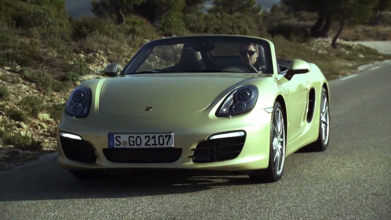 The new Boxster in motion