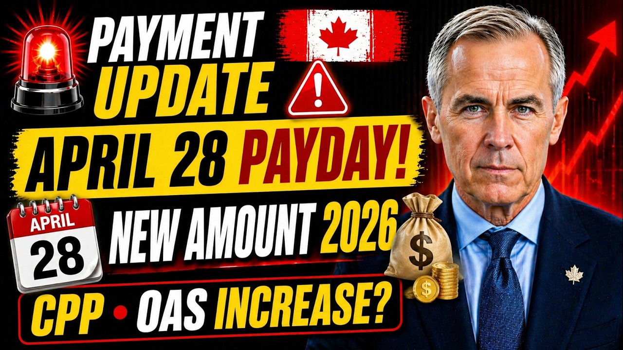 CPP and OAS Payments Coming April 28 &mdash; Here's Your New Amount for 2026