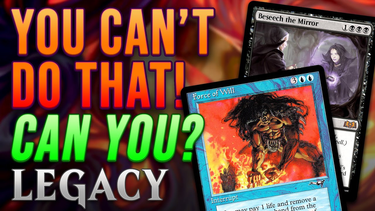 YOU CAN'T DO THAT! Can you? Force of Will + The One Ring — Legacy Storm Combo | Magic: The Gathering