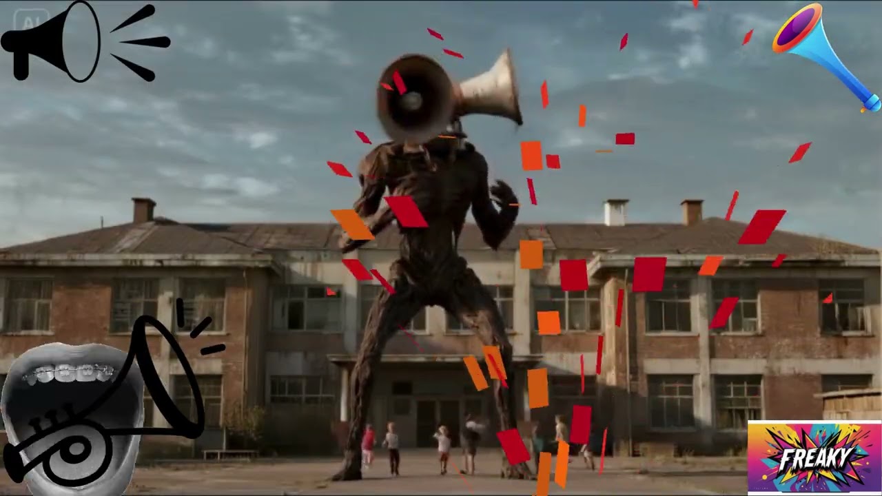 Siren Head Panic #sirenhead #memes #funny #youtube #video #fyp #fun #dance #music #sirenhead