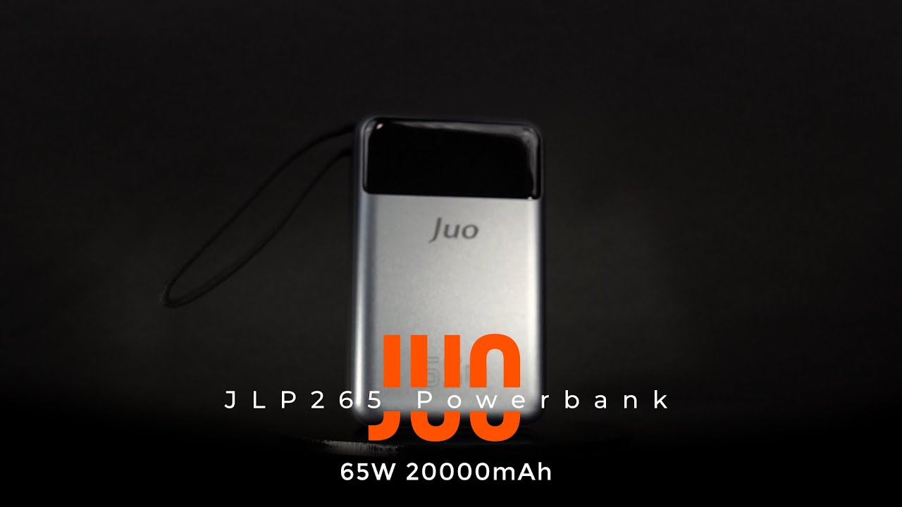 JUO 20000mAh Powerbank | 65W Hızlı Şarj & LED Ekranlı Taşınabilir Şarj Cihazı | G&uuml;c&uuml;n&uuml; Keşfet!