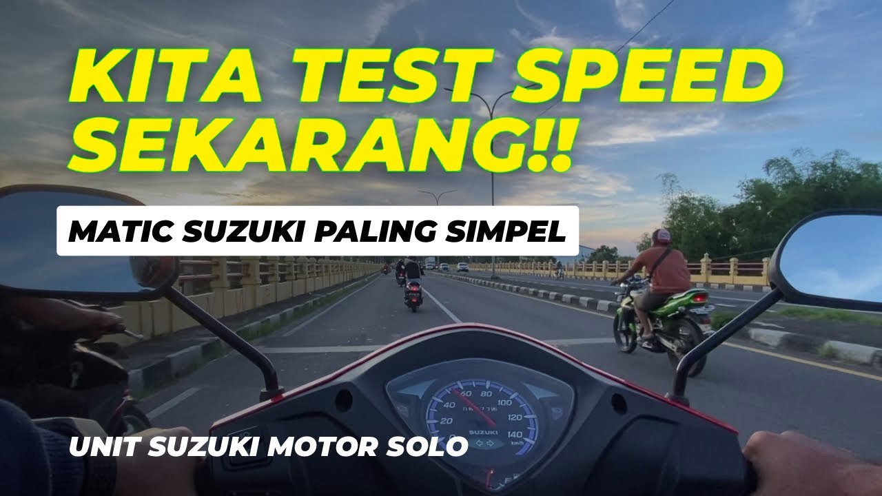 TEST RIDE SUZUKI ADDRESS | GAK NYANGKA KAYAK GINI TENAGANYA