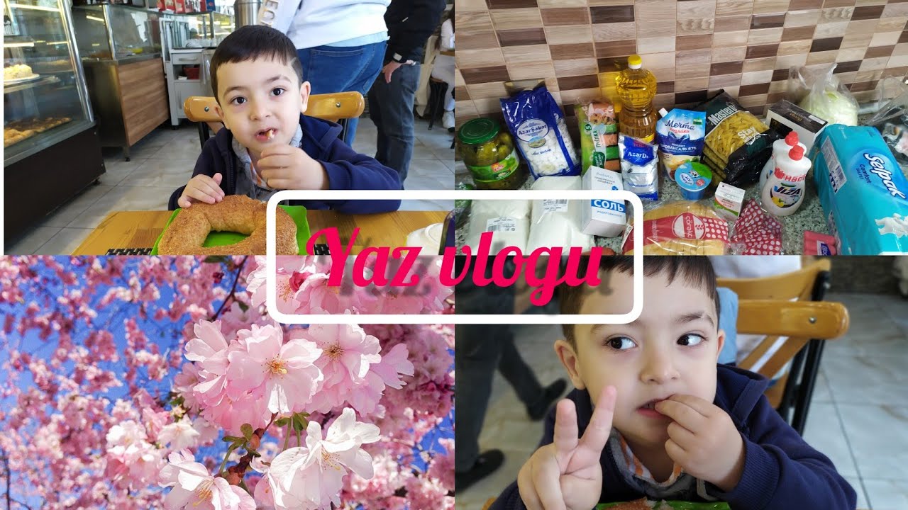 VLOG.MARKET ALİŞ-VERİŞİ.GEZİNTİMİZ.TEMİZLİK#yazvlogu @albinaquliyevavlog9559