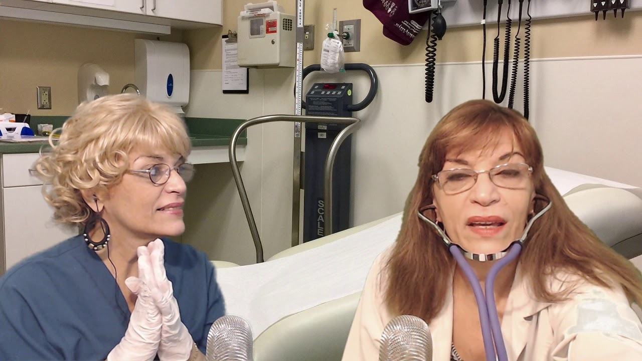 ASMR ROLEPLAY DOCTORA Y ENFERMERA👩‍⚕️DOCTOR AND NURSE-EN ESPAÑOL