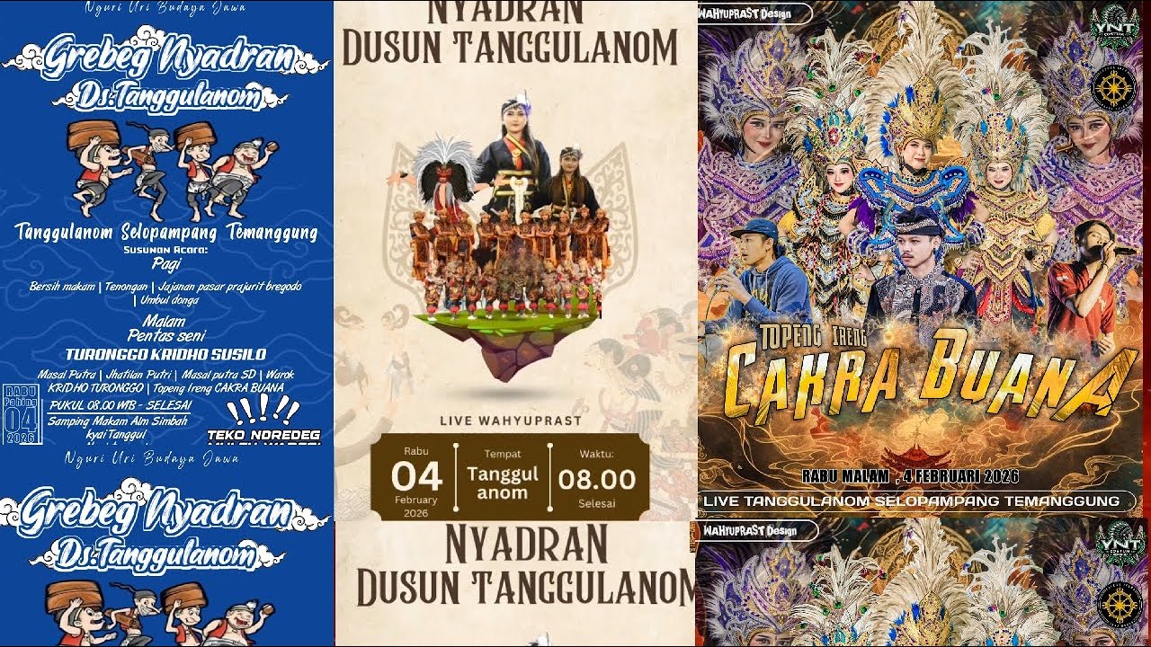 🔴LIVE  TURONGGO KRIDHO SUSILO - CAKRA BUANA - WAROK KRIDHO TURONGGO   LIVE TANGGULANOM SELOPAMOANG