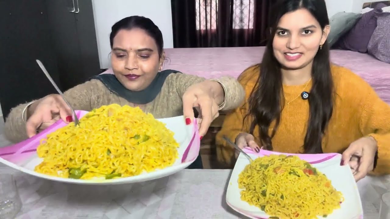 Eating Maggi | MukBang  | Asmr #mukbang #Asmr