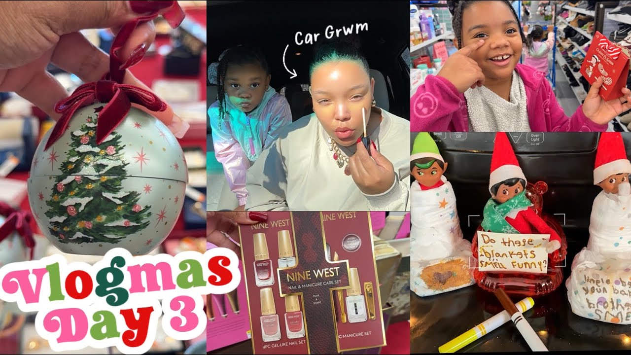 VLOGMAS, ДЕНЬ 3: Рождественская шопинг-терапия 🎄 | ДЕВОЧКИ В ПУТИ + Балую себя, как маму пятерых ...