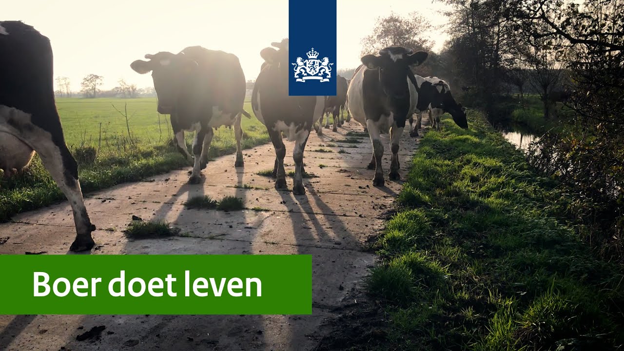 Boer doet leven