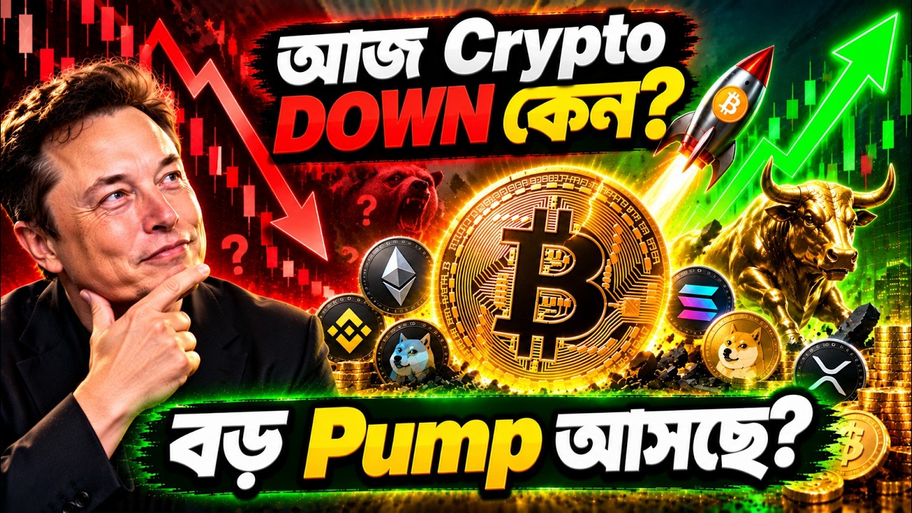 ক্রিপ্টো এক্সচেঞ্জ হ্যাক| Crypto Market Down Today & Big Pump Coming?