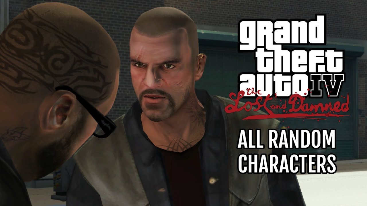 GTA IV: The Lost and Damned (Winter Edition) - All Random Characters