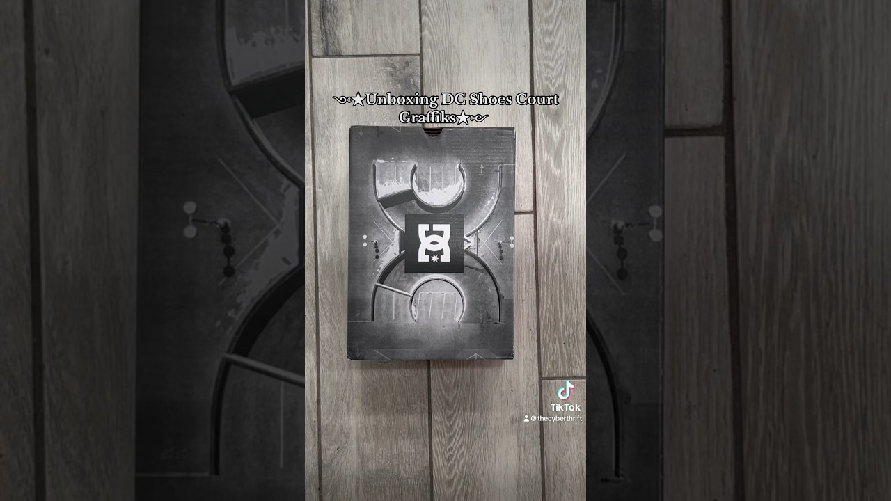 ༺★Unboxing DC Shoes Court Graffik★༻  #dcshoes #shoes