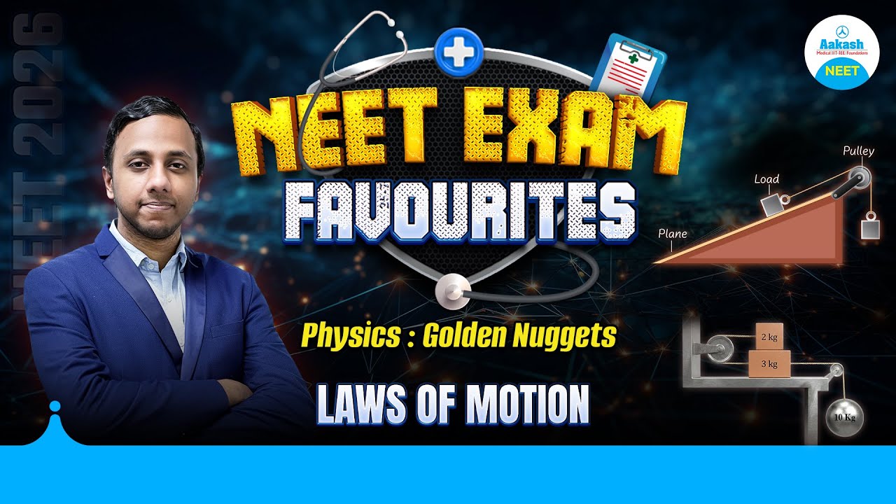 😱 NEET Favourite | Laws of Motion | Physics Golden Nuggets | NEET 2026 ⚡