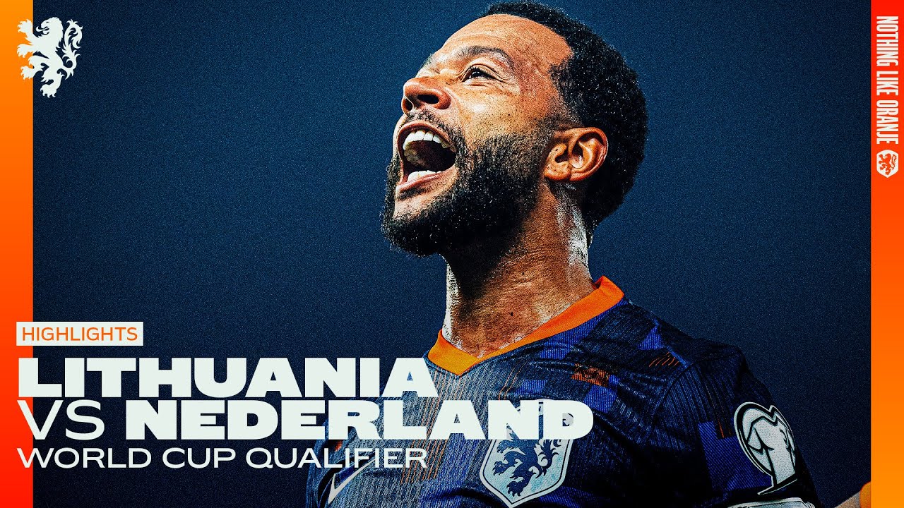 HISTORY WRITTEN BY MEMPHIS! ⚽🇳🇱 | Highlights Lithuania - Nederland