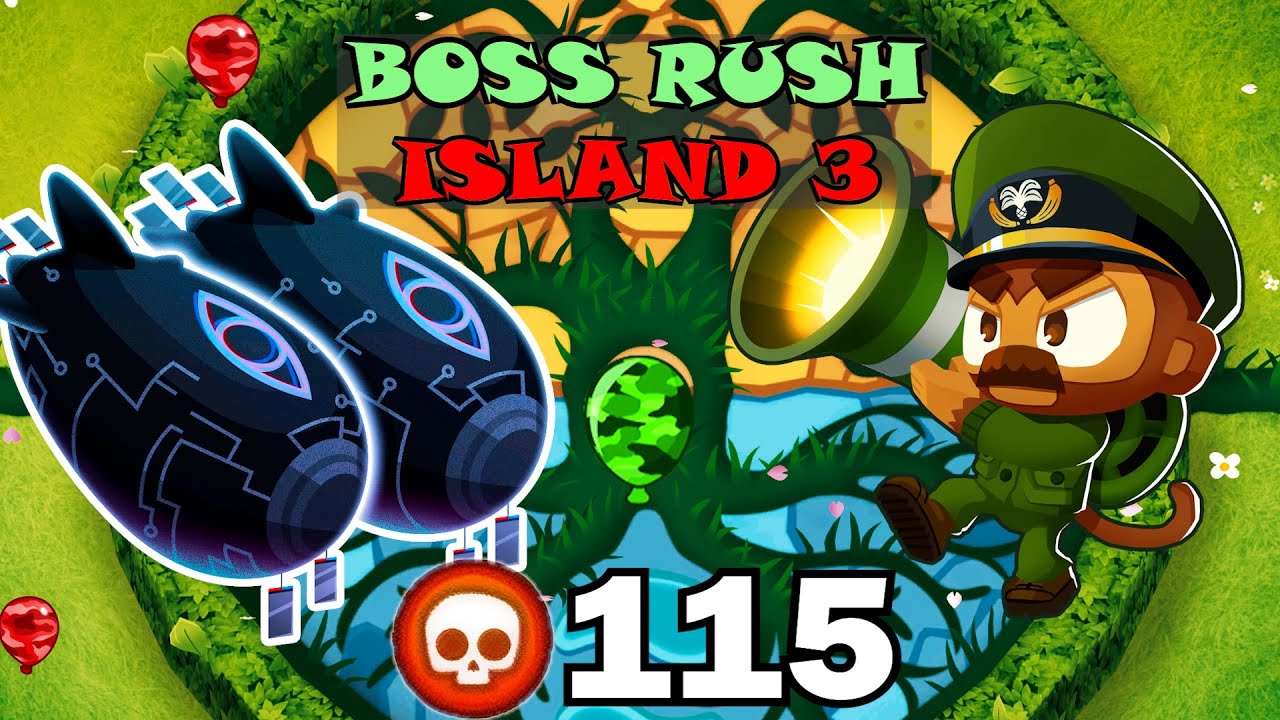 Boss Rush Island 3 | 125 Pops | Phayze | Balance | btd6 | Bloons TD 6