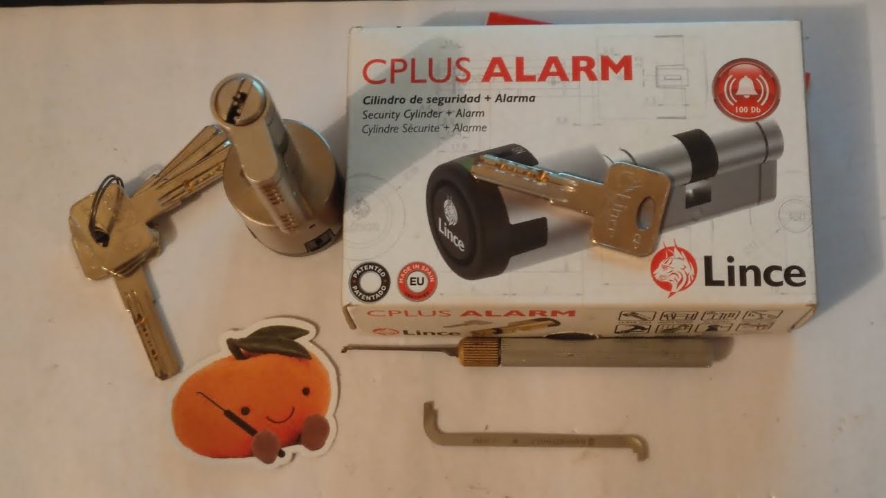[8] Lince Cplus alarm, picked without setting the alarm