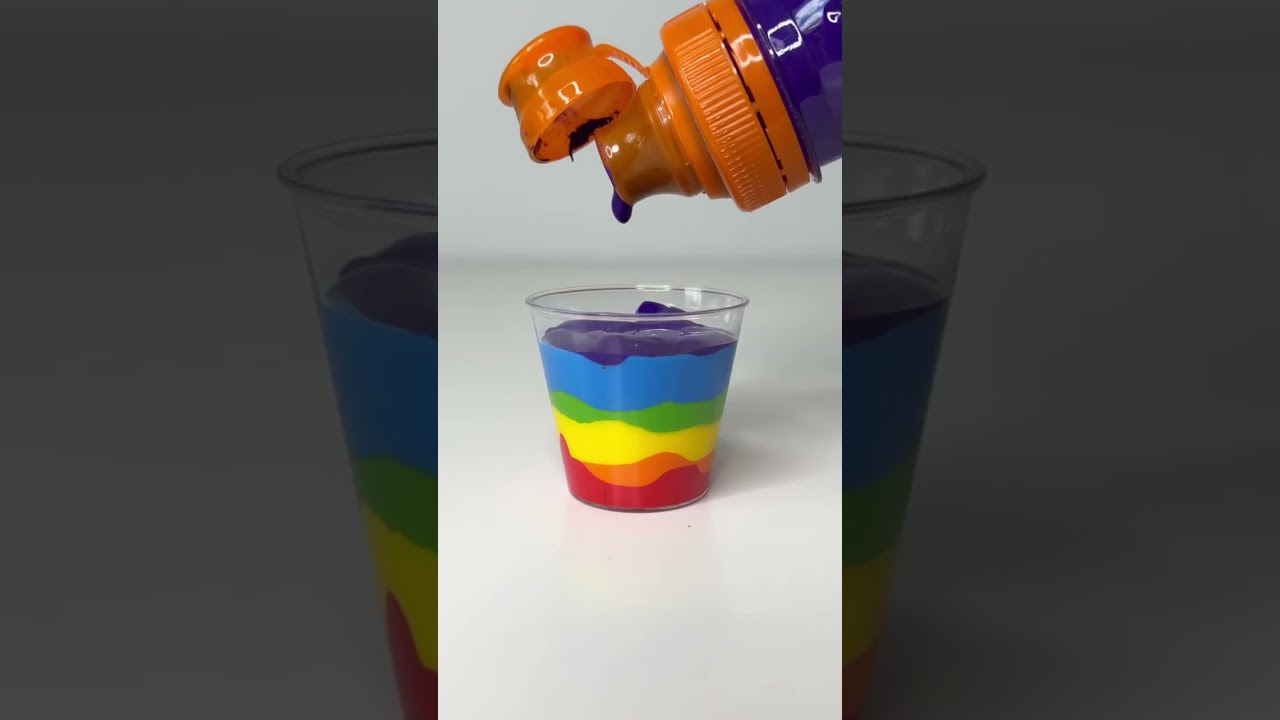 🌈Pintura de arcoiris. #actividadesparani&ntilde;os #manualidades #diy
