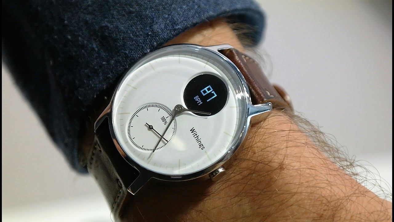 Withings Steel HR Smartwatch First Look: Re-Uploaded with a Correction | Pocketnow