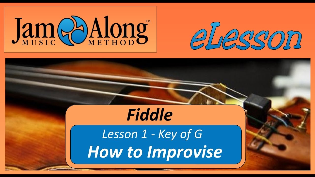 How to improvise bluegrass fiddle!