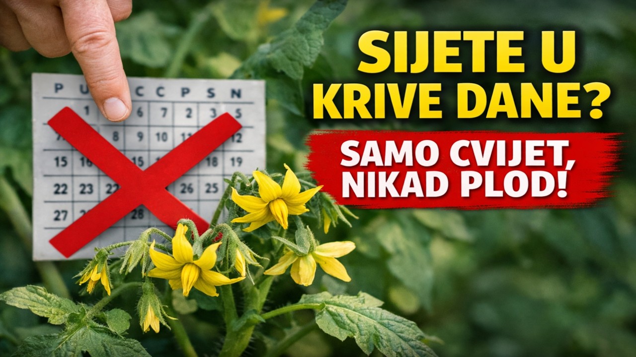 Sijete u KRIVE DANE? Zbog OVE Greške Imate Cvijet, a Nikad Plod!