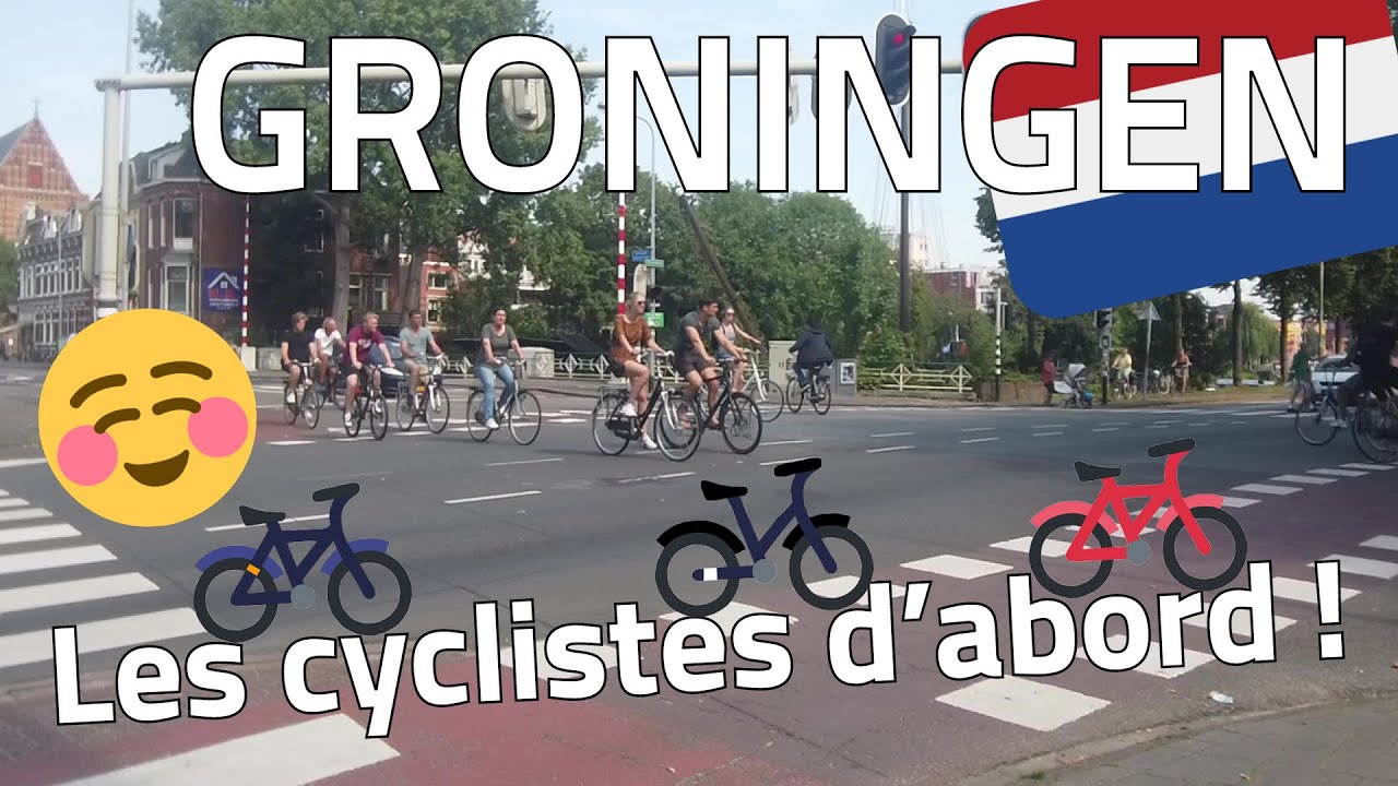 🚲 Groningen : les cyclistes d'abord! 🚲 Daily Obs N°18 #PaysBas #Groningen