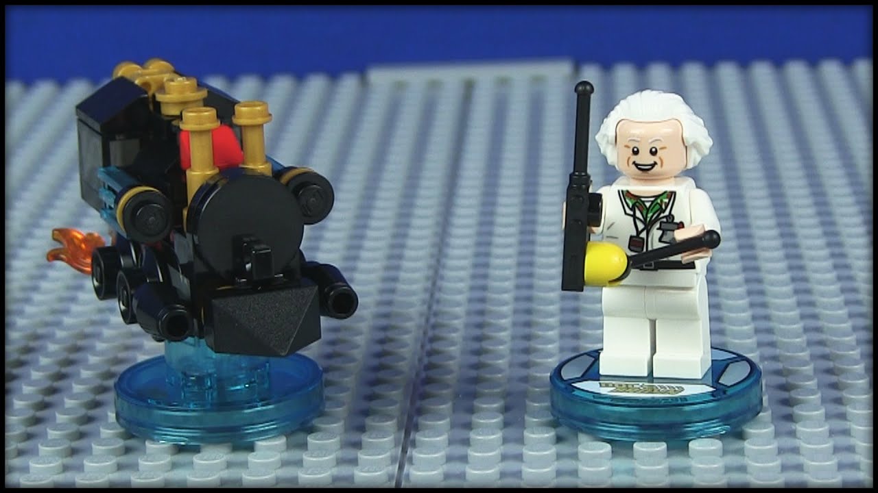 LEGO Dimensions - Doc Brown Back to the Future Fun Pack Unboxing!