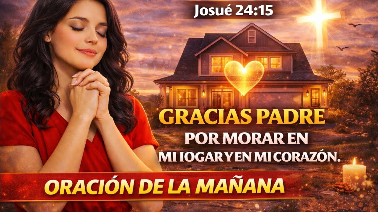 Oración poderosa gracias padre por morar en mi hogar y mi corazón 