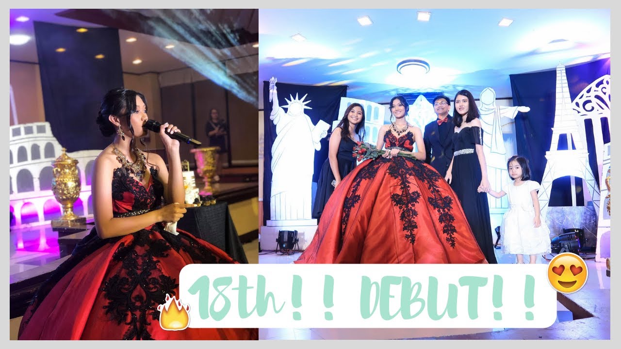 MY 18TH BIRTHDAY! DEBUT VLOG! | Angela Denise (Philippines)