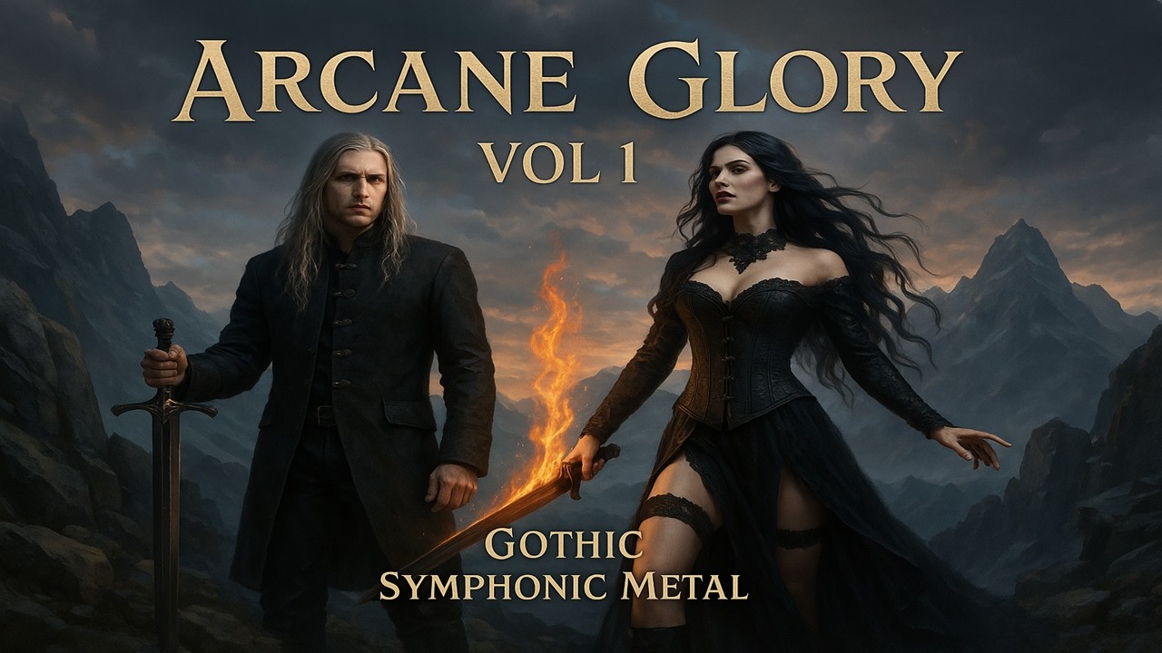 Symphonic Gothic Metal Full Album 2024 | Arcane Glory VOL 1