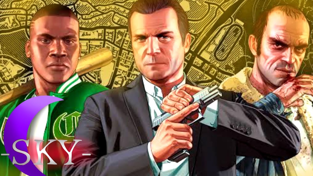 Helluva boss + Angel Dust React Michael, Franklin & Trevor (Grand Theft Auto) - 𝐕 | M4rkim {AS/AU}