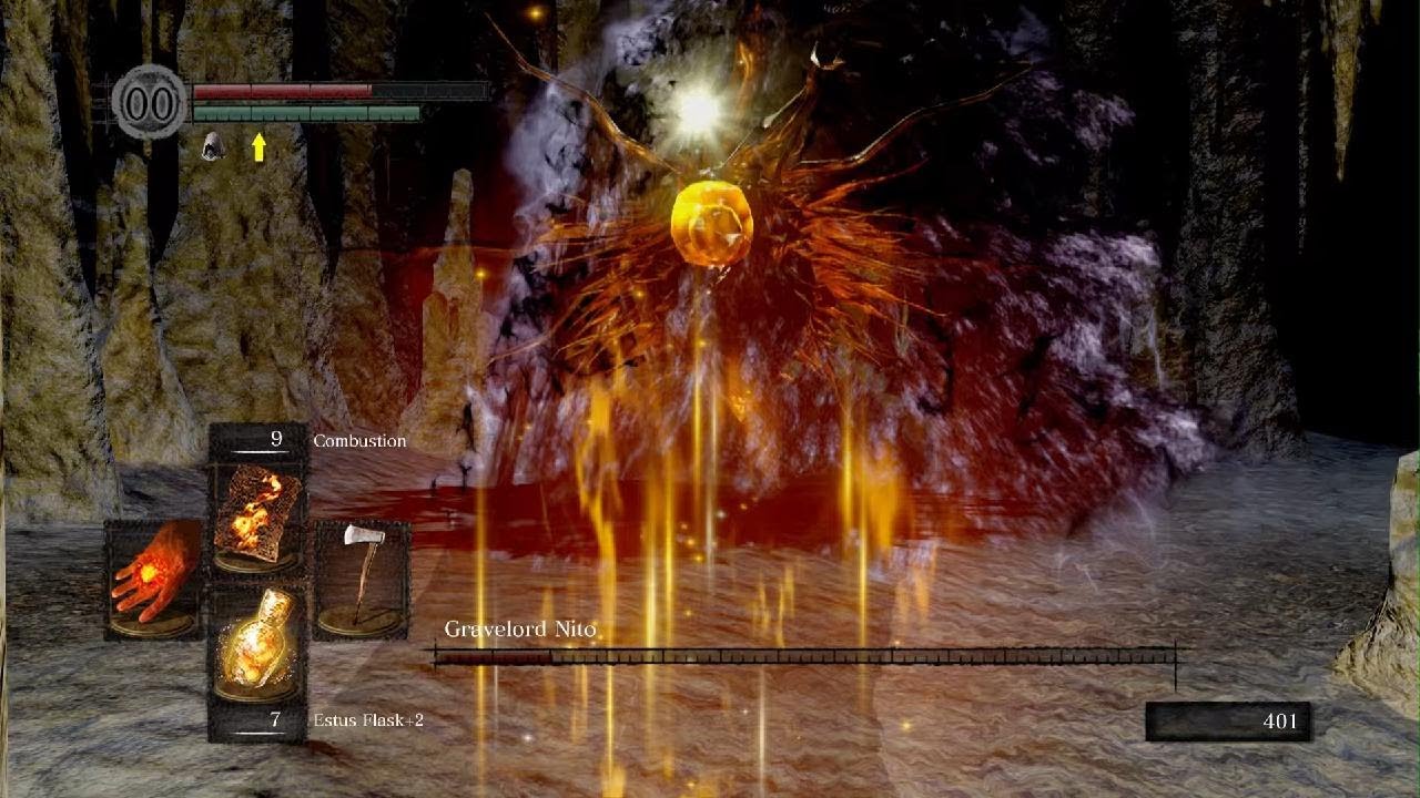 DARK SOULS: REMASTERED - Gravelord Nito [SL1 Run]