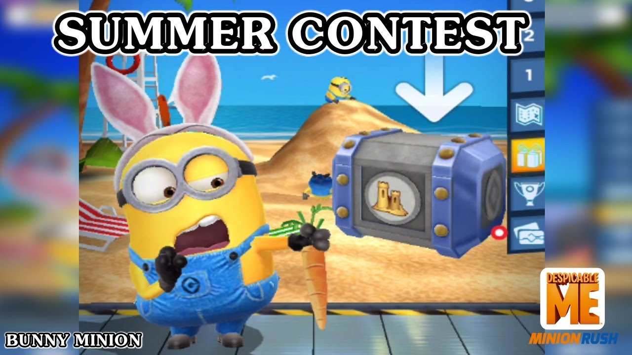 Minion Rush, Minion Games, Bunny Minion In SUMMER CONTEST 2020 Android/iOS Gameplay