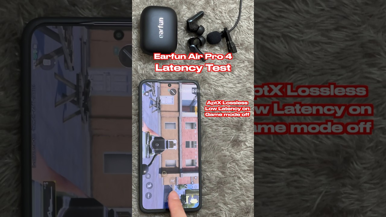 What&rsquo;s the lowest latency codec of 2024? - Earfun Air Pro 4 #testedbykenn