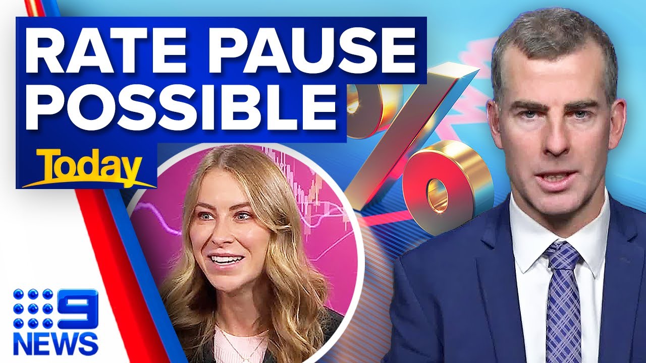 Expert claims there's a 'very good chance’ of interest rate pause tomorrow | 9 News Australia