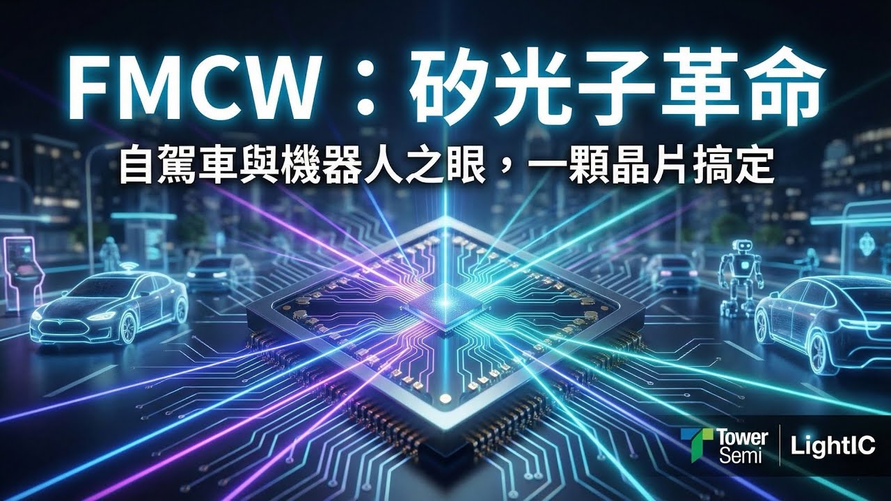 機器人與自駕車的「新眼睛」：揭秘正在重塑全球產業鏈的 FMCW 技術。