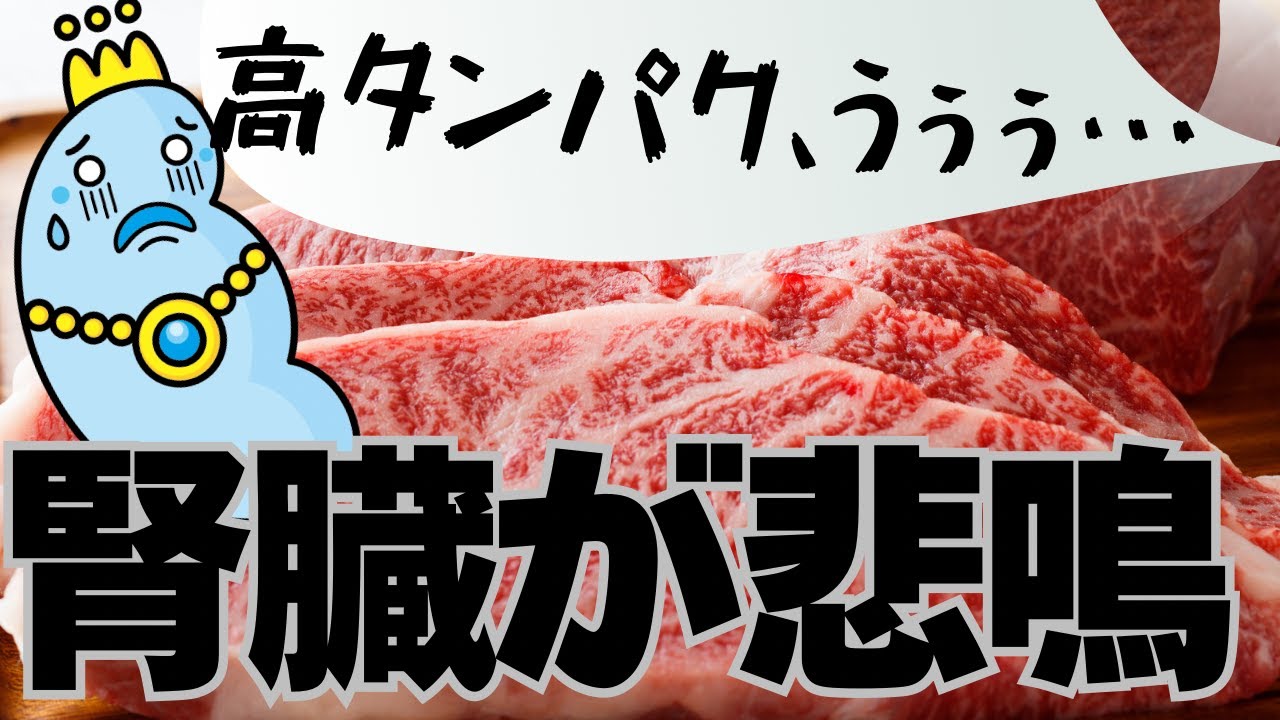 ちょっと待って！タンパク質の摂り過ぎが腎臓を泣かせてるかも