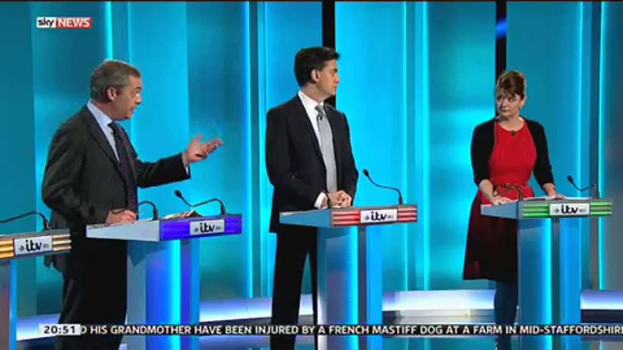 Leaders' Debate - Nigel Farage On HIV And The NHS