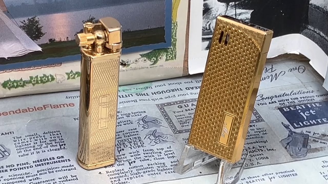 Fueling Up & Testing A Couple Of Vintage Butane Lighters✌️ #OtherUsefulMechanisms